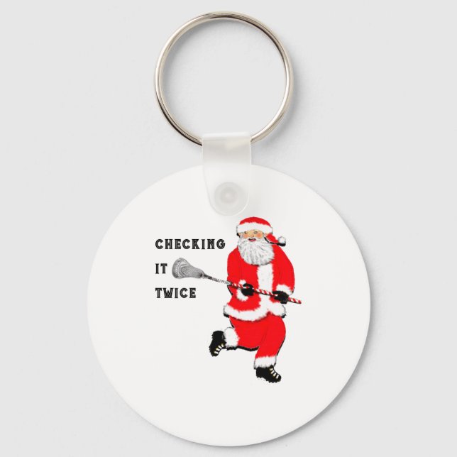 Llavero Navidad Lacrosse  (Anverso)