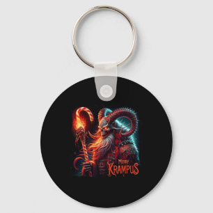 Llavero Navidad Xmas Terror Krampus Oscuro Alegre Krampus