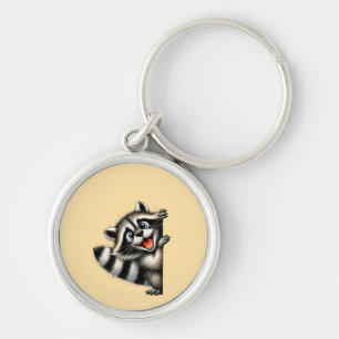 Llavero Navidades Adorables del Raccoon Peek - Delicioso G