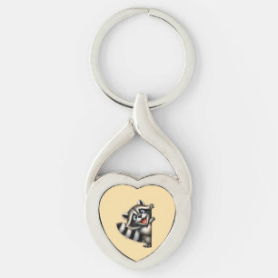 Llavero Navidades Adorables del Raccoon Peek - Delicioso G