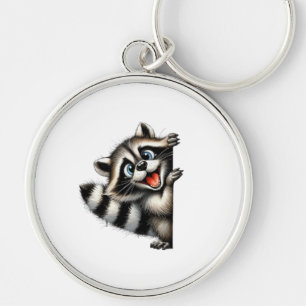 Llavero Navidades Adorables del Raccoon Peek - Delicioso G