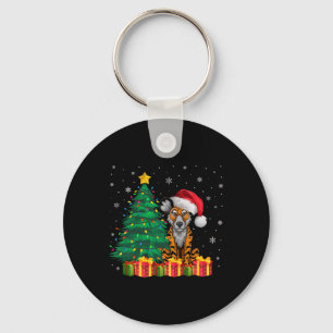 Llavero Navidades africanos feos de Sombrero salvaje alumb