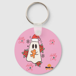 Llavero Navidades amables Ghost Mug Pan de jengibre y P