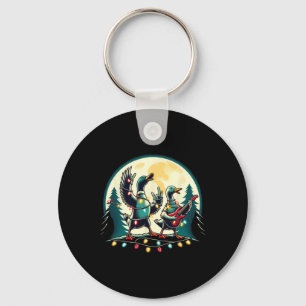 Llavero Navidades Animales Cute Ducks Xmas Amantes De Anim