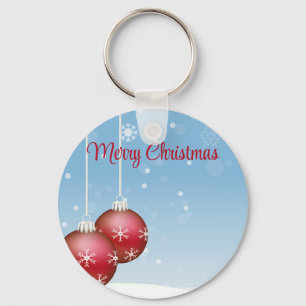 Llavero Navidades Azules Faltan Con Ornamento