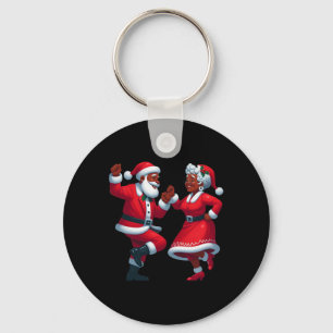 Llavero Navidades bailando Santa Señora de los afroamerica