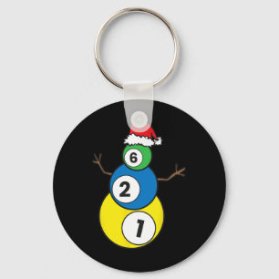 Llavero Navidades Billiards Snowman Kids Christmas Present