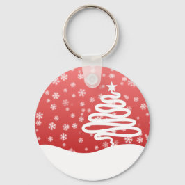 Llavero Navidades blancos