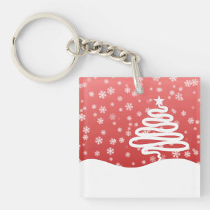 Llavero Navidades blancos