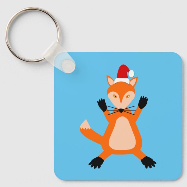 Llavero Navidades breves Fox Personalizado (Anverso)