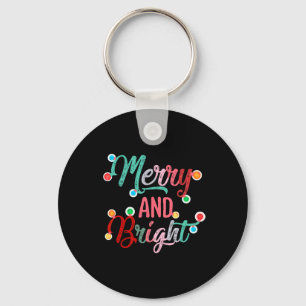 Llavero Navidades Brillantes Encenden Familia De Navidad