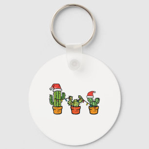 Llavero Navidades Cactus Cute Suculentas Xmas De Plantas H