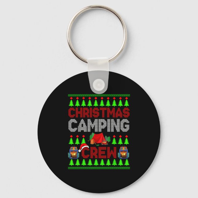 Llavero Navidades Camng Crew Xmas Sweater Santa Camper Cam (Anverso)