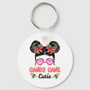 Llavero Navidades Candy Cane Cutie Messy Bun Chicas Kids X