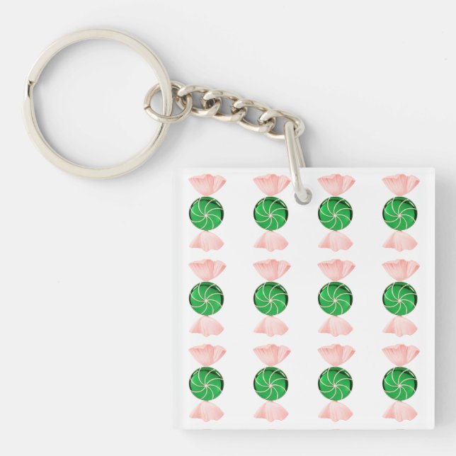 Llavero Navidades Candy Keychain (Frente)