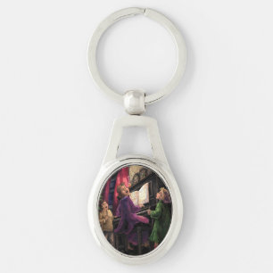 Llavero Navidades cantando a lo largo