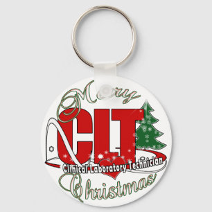 Llavero NAVIDADES CLT Técnico de Laboratorio Clínico