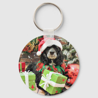 Llavero Navidades - Cockapoo - Baxter