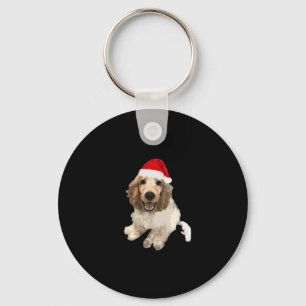 Llavero Navidades Cocker Spaniel (Camiseta esencial)