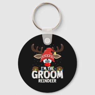 Llavero Navidades coincidiendo yo soy el reno groom