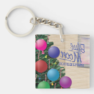 Llavero Navidades coloridos Office Art Keychain