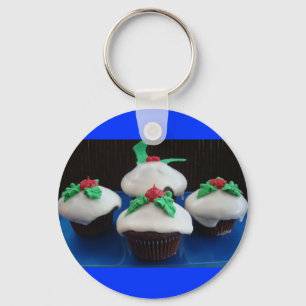 Llavero Navidades Cupcakes