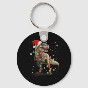Llavero Navidades de árbol de dinosaurio T-rex Navidad Mas