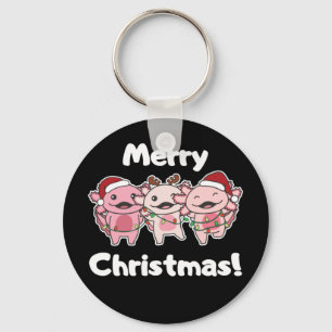 Llavero Navidades de Axolotl se burlan de Axolotls Feliz N