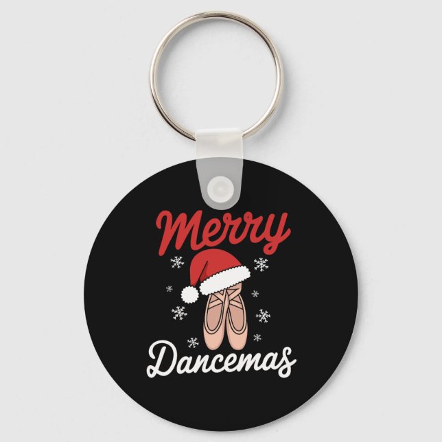 Llavero Navidades de bailarinas de ballet bailarines Dan (Anverso)