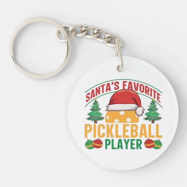 Llavero Navidades de baloncesto (Frente)