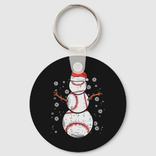 Llavero Navidades de beisbol Snowman  Deportivos Hombres W
