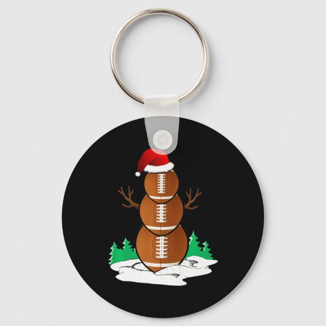 Llavero Navidades de bolas de nieve de Pajama regalos a ho (Anverso)