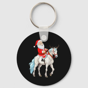 Llavero Navidades de caballos de los renos de estilo navid