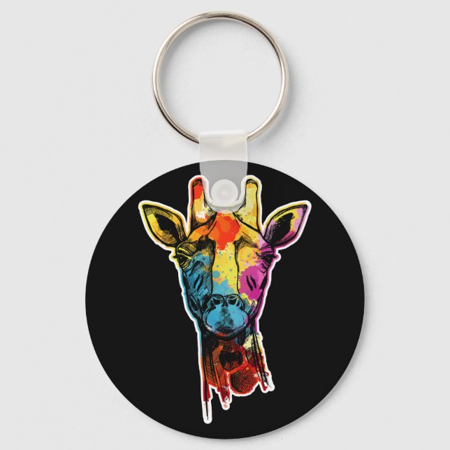 Llavero Navidades de cerdo guineanos Navidades de renos (Anverso)