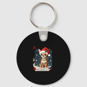 Llavero Navidades de Chihuahua Perro Perro Sueño X