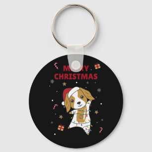 Llavero Navidades de Cocker Spaniel Perro Animales de Invi