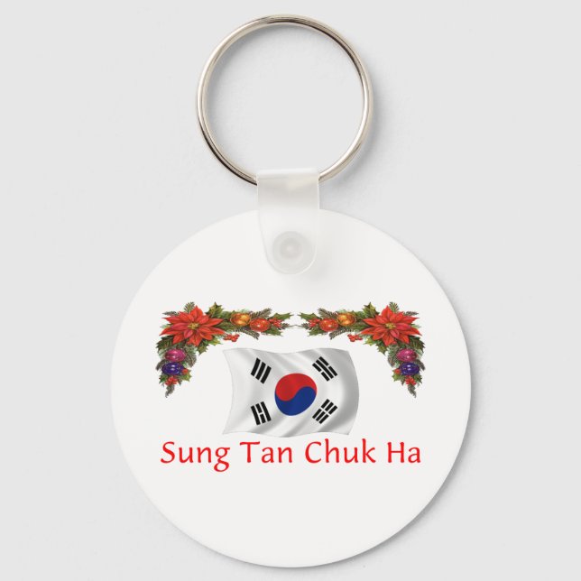 Llavero Navidades de Corea (Anverso)