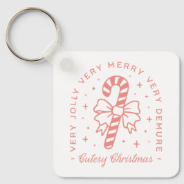 Llavero Navidades de cortesía demure coquette estética ros