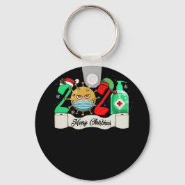 Llavero Navidades de cuarentena 2021 Regalo Distancia soci