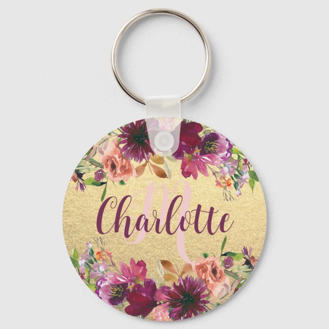 Llavero Navidades de cumpleaños de Nieces de moda Girly Fa (Anverso)