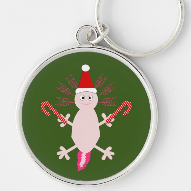 Llavero Navidades de Cute Axolotl (Frente)