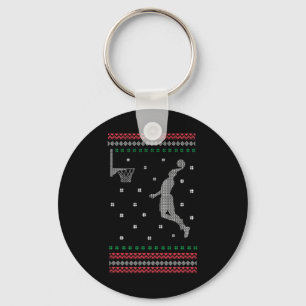 Llavero Navidades de Dunking de Baloncesto Guay Sport Ugly