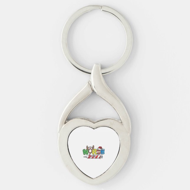 Llavero Navidades de enfermería (Anverso)