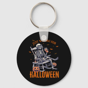 Llavero Navidades De Esqueleto Diseñan Esperando Halloween