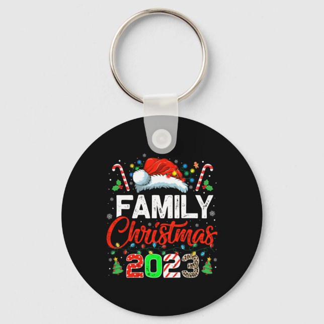 Llavero Navidades de familia 2023 Competición con Squad Sa (Anverso)