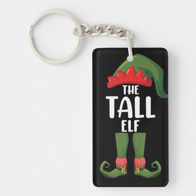 Llavero Navidades de familia Tall Elf Mating (Frente)