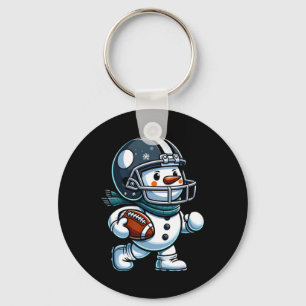 Llavero Navidades de fútbol de Snowman