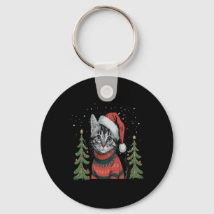 Llavero Navidades de gato encienden a Navidades de renos