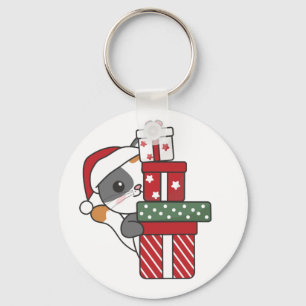 Llavero Navidades de gato regalan animaciones de invierno 