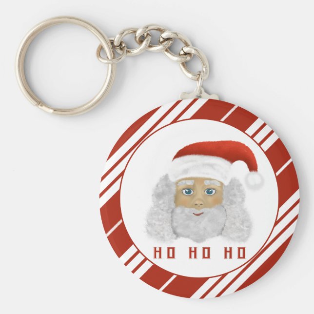 Llavero NAVIDADES de HO HO HO Santa Claus (Frente)